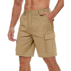 Durable Lightweight Mens Cargo Shorts for Outdoor Activities 0