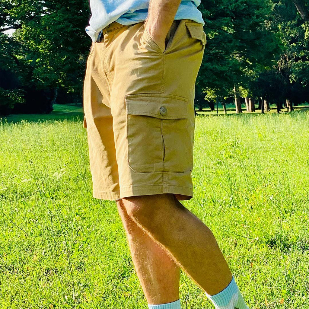 Durable Lightweight Mens Cargo Shorts for Outdoor Activities 5