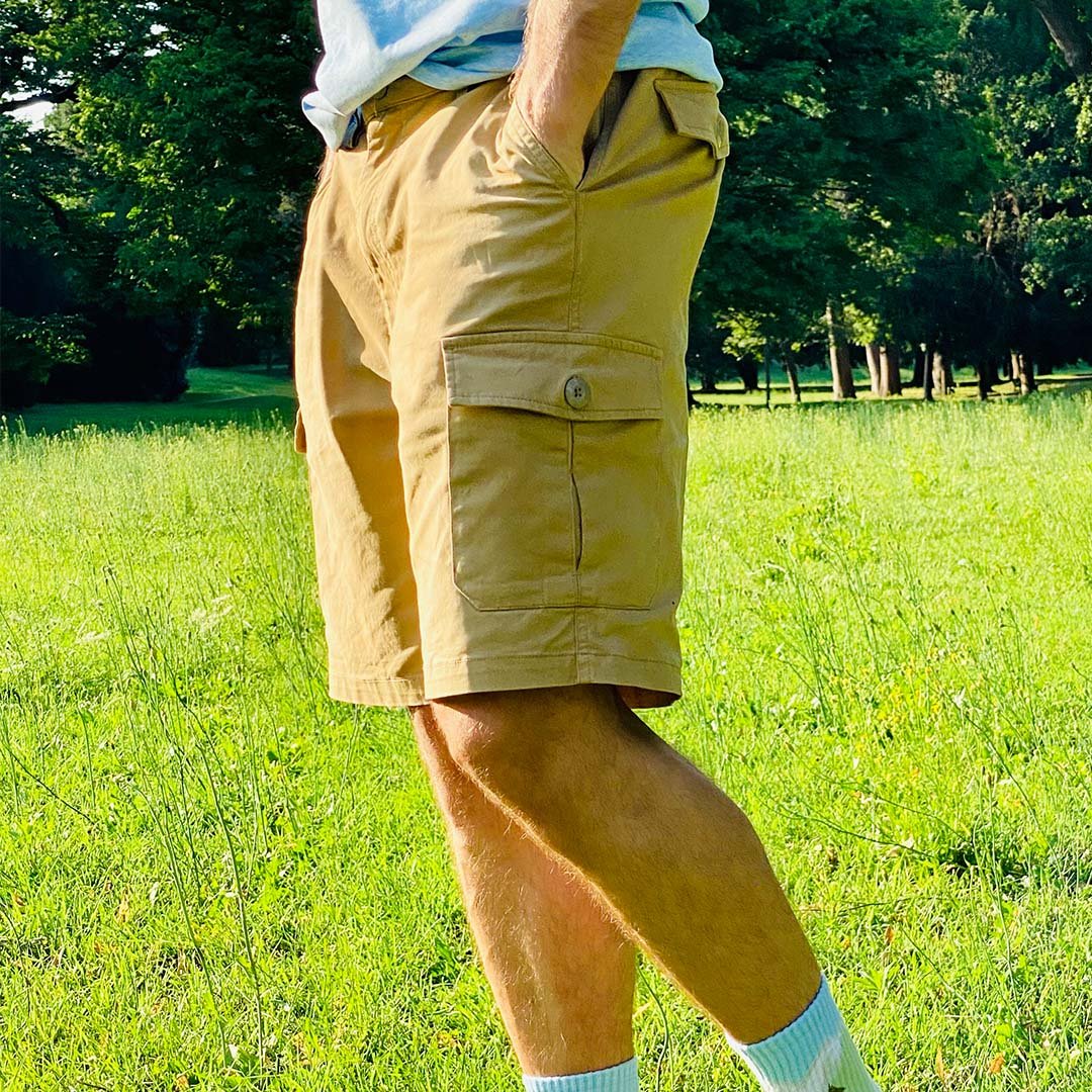 Durable Lightweight Mens Cargo Shorts for Outdoor Activities 5