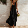 Elegant Boho Maxi Dress | Women's Summer Dress with Flowy Design for Beach Days 0