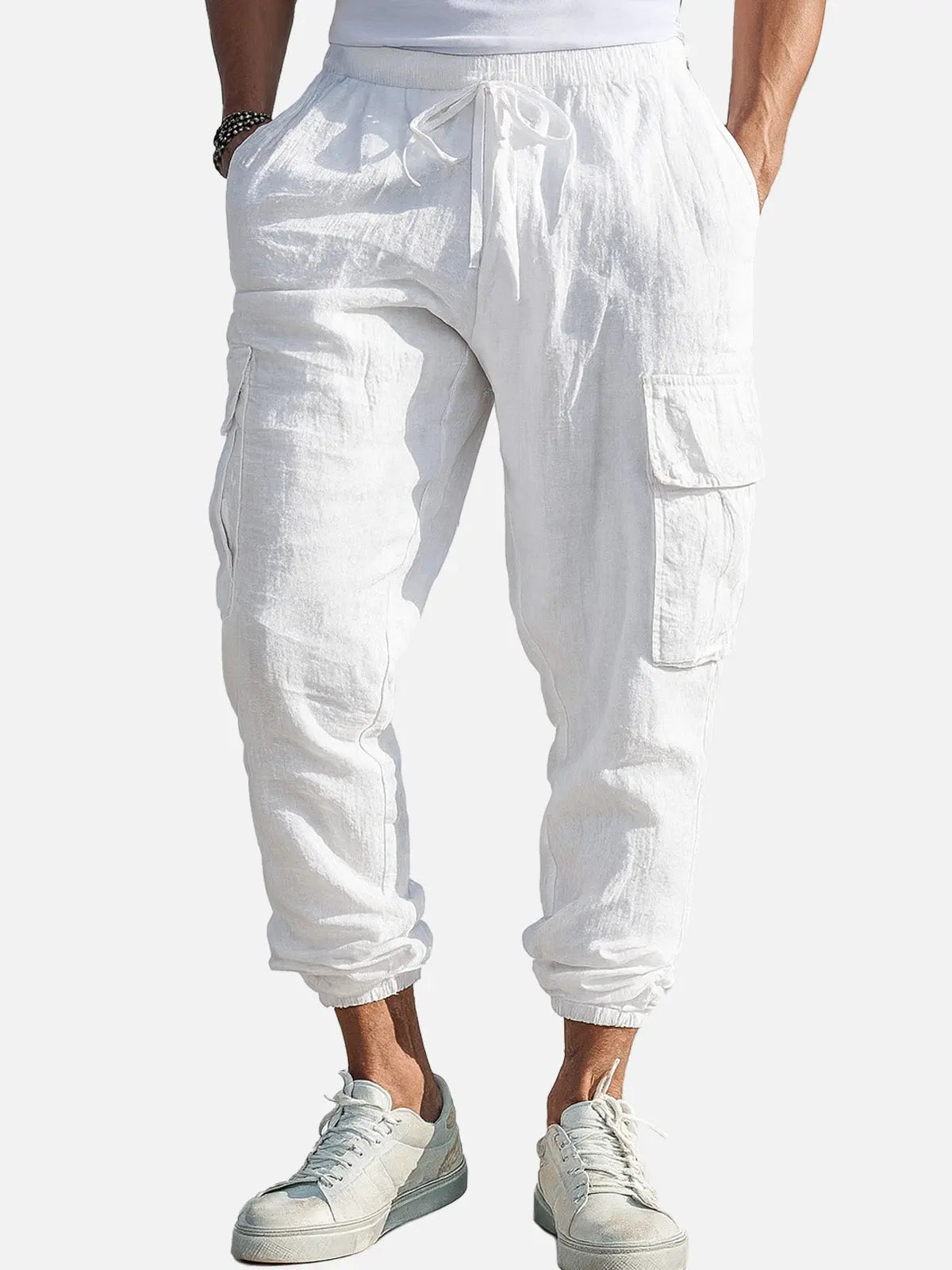 Ethan | Lightweight Casual Cargo Jogger Pants 4