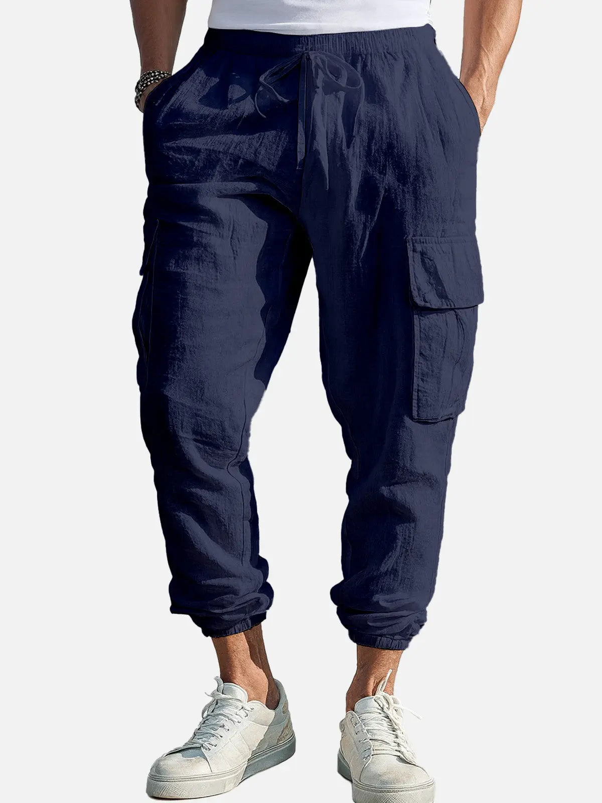 Ethan | Lightweight Casual Cargo Jogger Pants 5