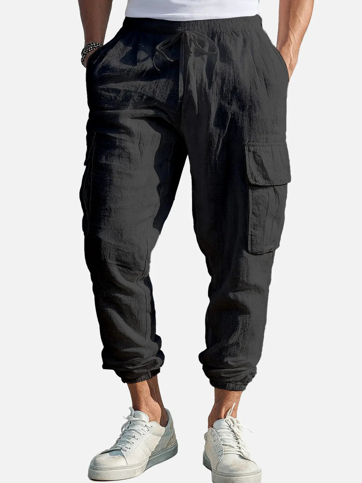 Ethan | Lightweight Casual Cargo Jogger Pants 6
