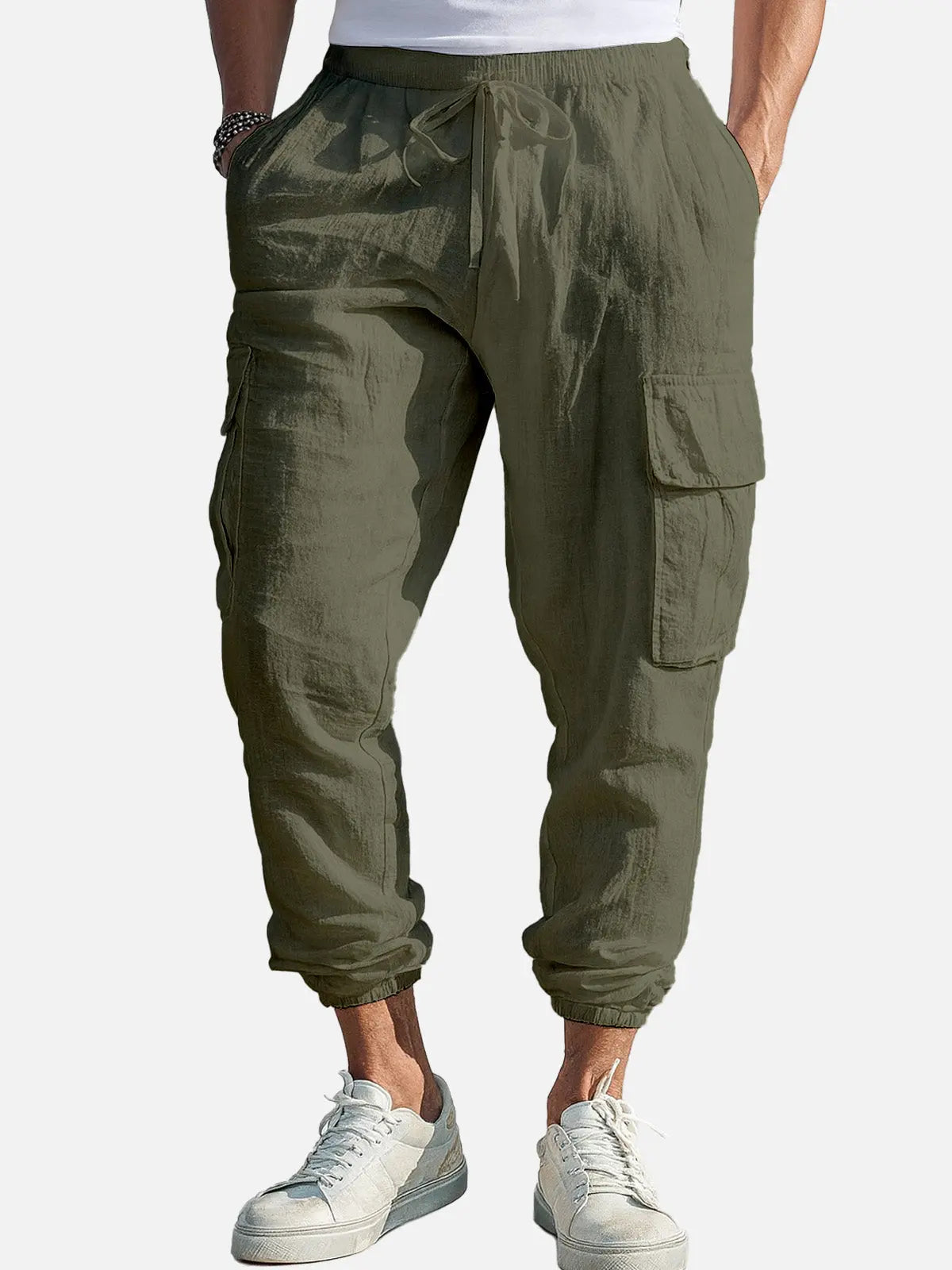 Ethan | Lightweight Casual Cargo Jogger Pants 7