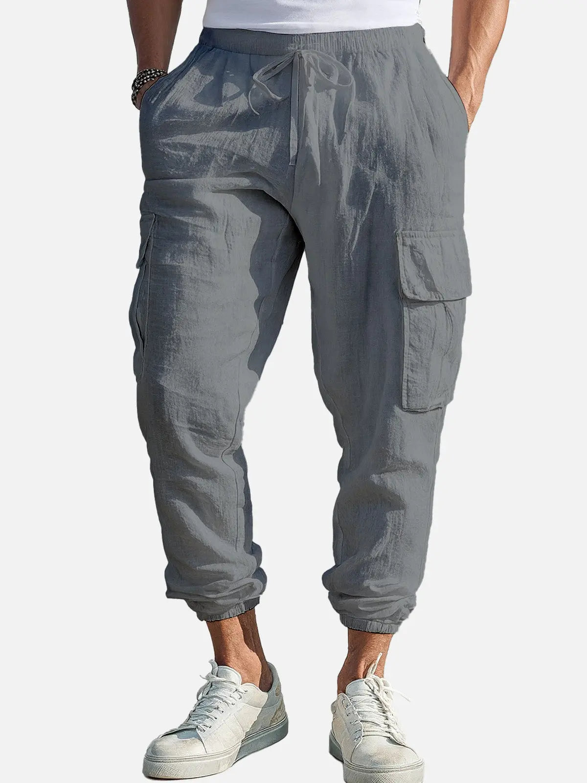 Ethan | Lightweight Casual Cargo Jogger Pants 8