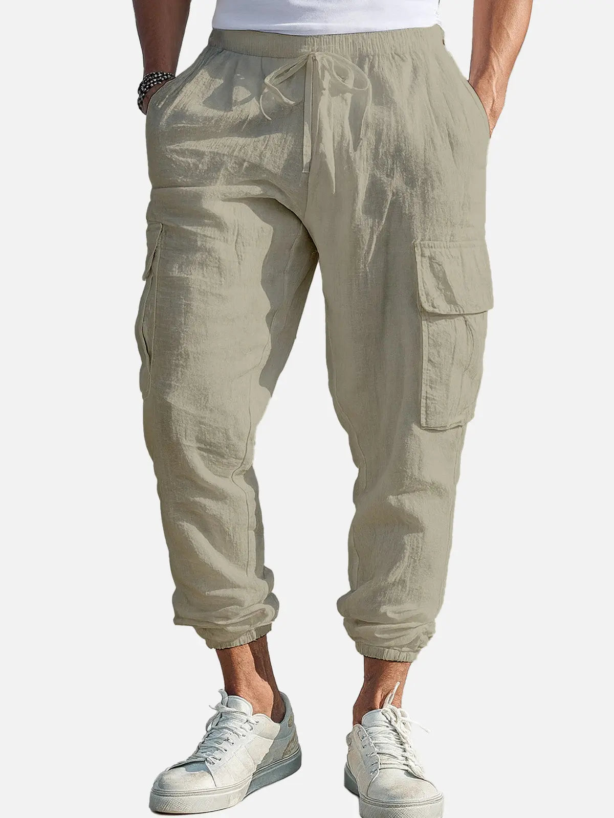 Ethan | Lightweight Casual Cargo Jogger Pants 9