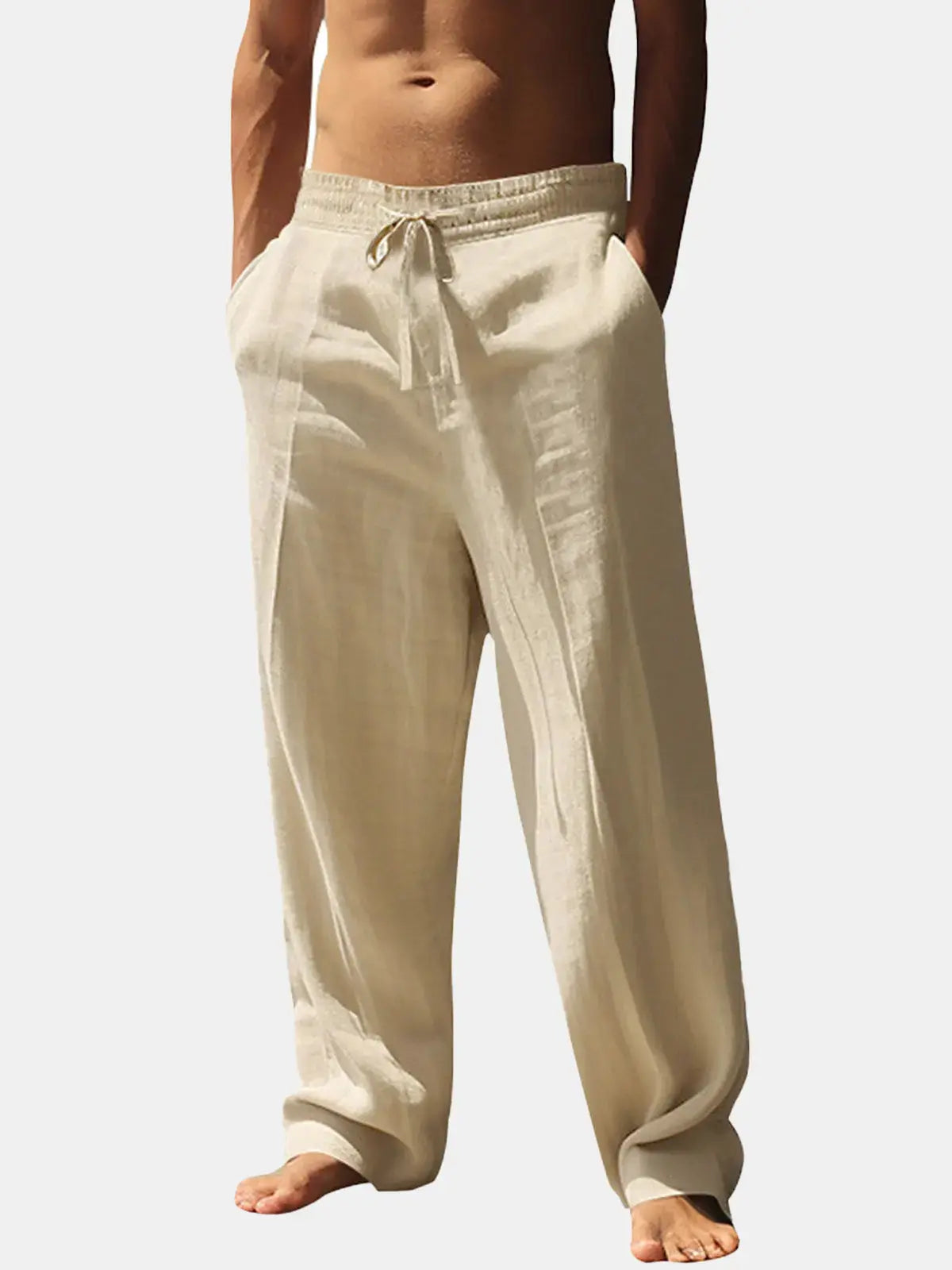 Ethan | Relaxed Comfortable Linen Pants 3
