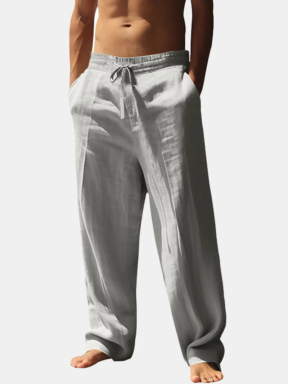 Ethan | Relaxed Comfortable Linen Pants 5