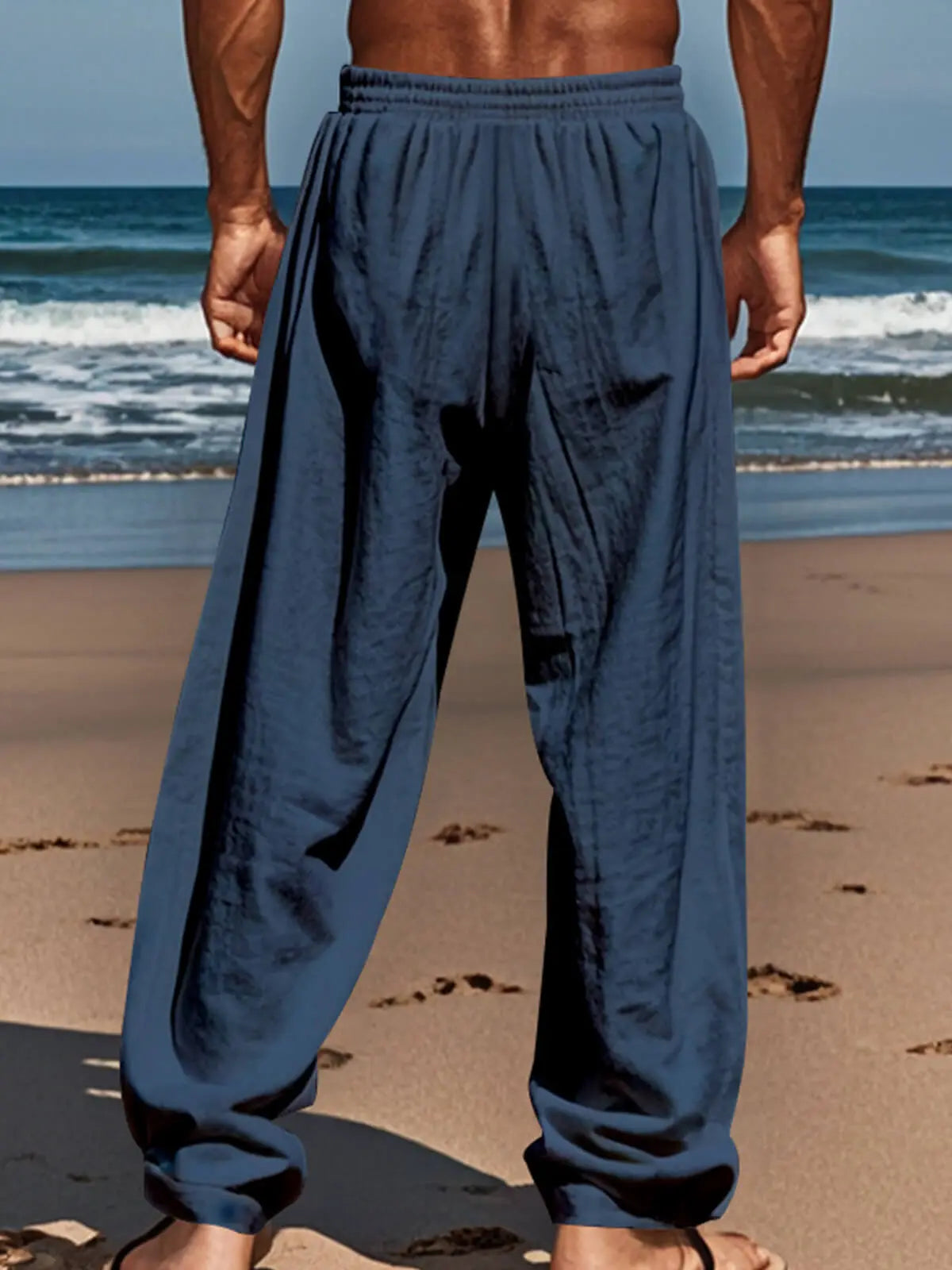 Ethan | Relaxed Comfortable Linen Pants 8