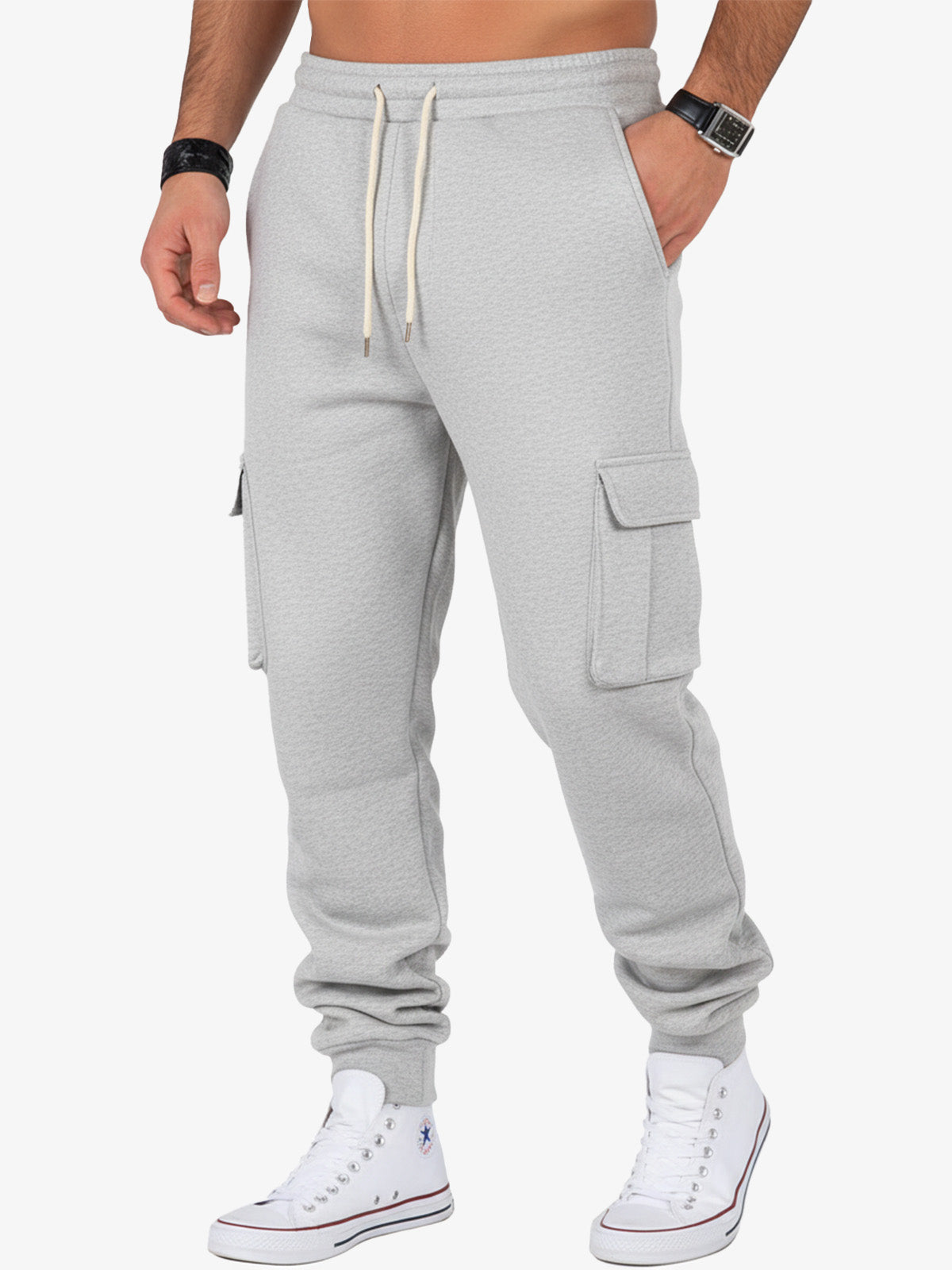 Ethan | Relaxed Fit Cargo Jogger Pants 11