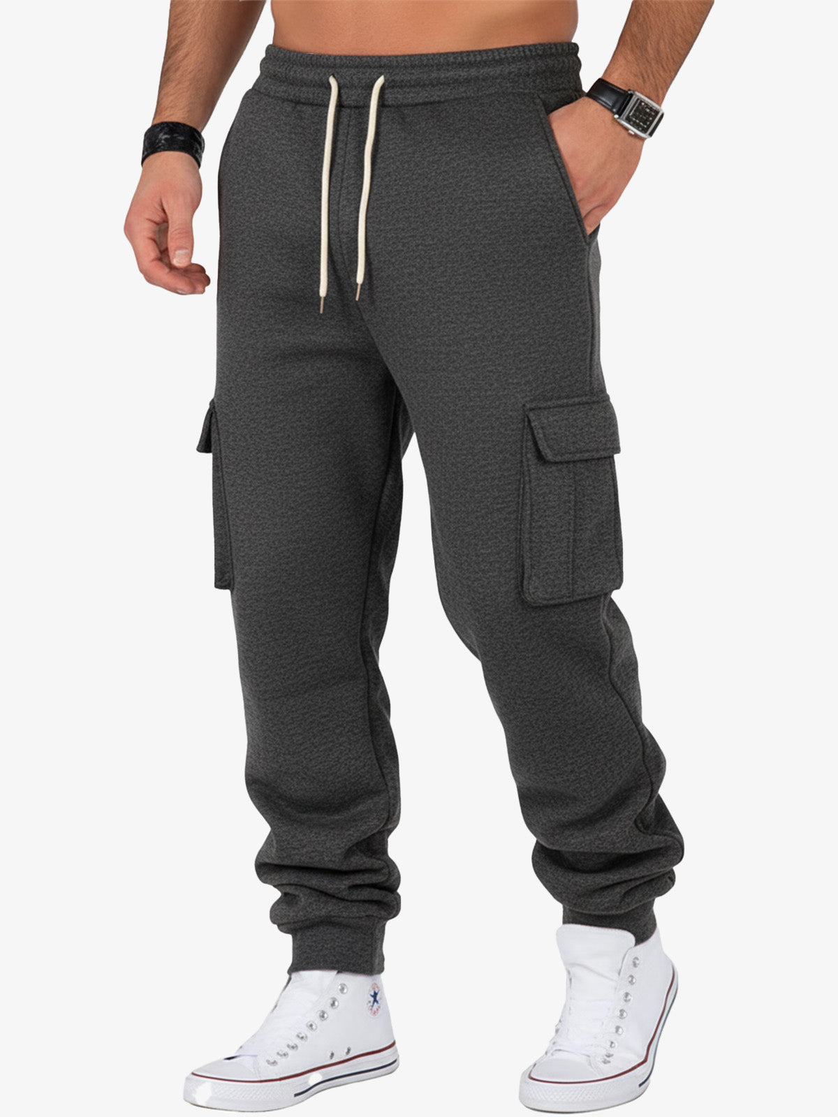 Ethan | Relaxed Fit Cargo Jogger Pants 3