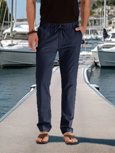 Ethan | Relaxed Lightweight Coastal Pants 1