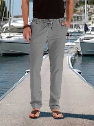 Ethan | Relaxed Lightweight Coastal Pants 3