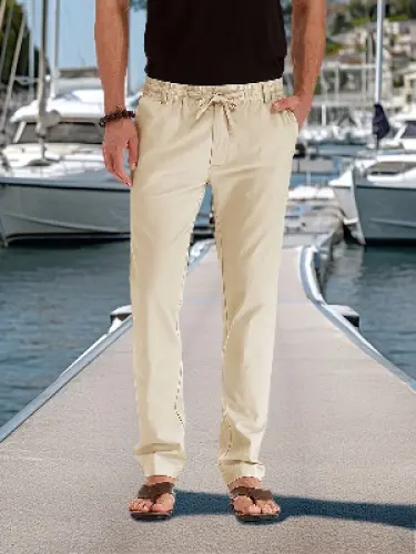 Ethan | Relaxed Lightweight Coastal Pants 5