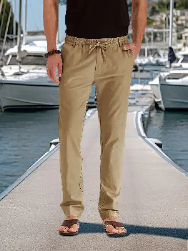 Ethan | Relaxed Lightweight Coastal Pants 7
