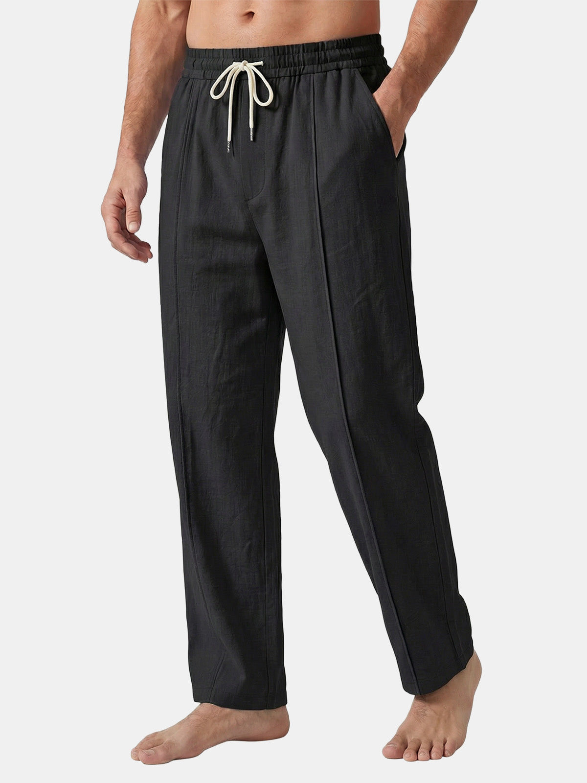 Ethan | Relaxed Lightweight Drawstring Pants 3