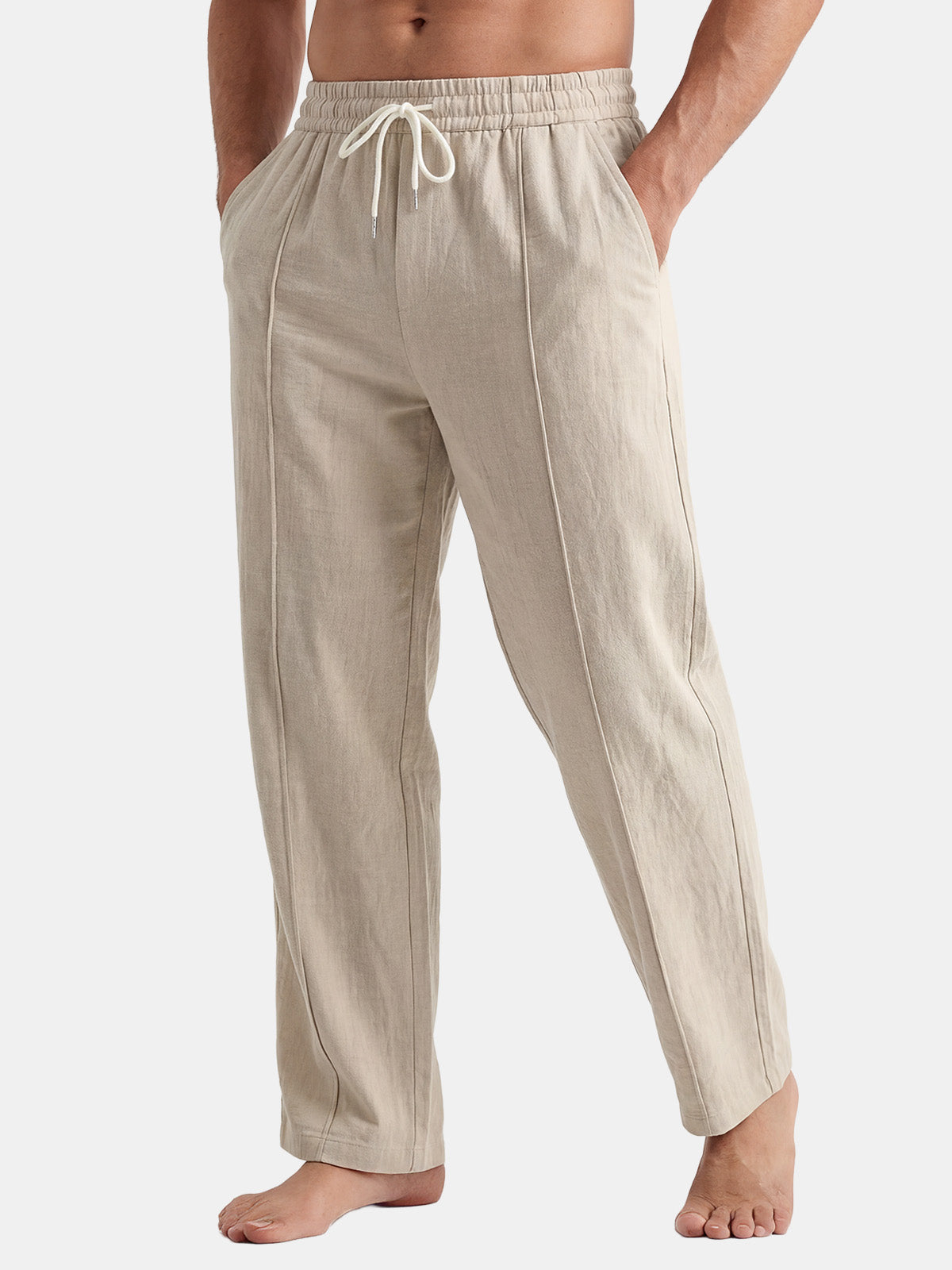 Ethan | Relaxed Lightweight Drawstring Pants 4