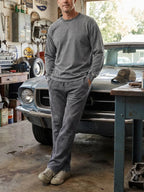 Ethan | Relaxed Vintage Washed Cotton Sweatpants 3