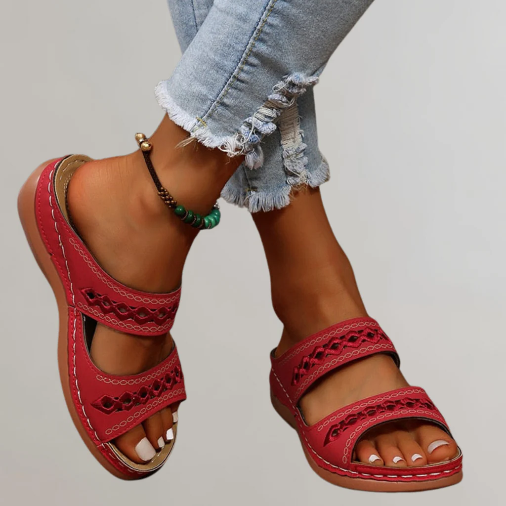 Women’s Orthopedic Sandals – Comfortable Supportive Summer Walking Sandals 0